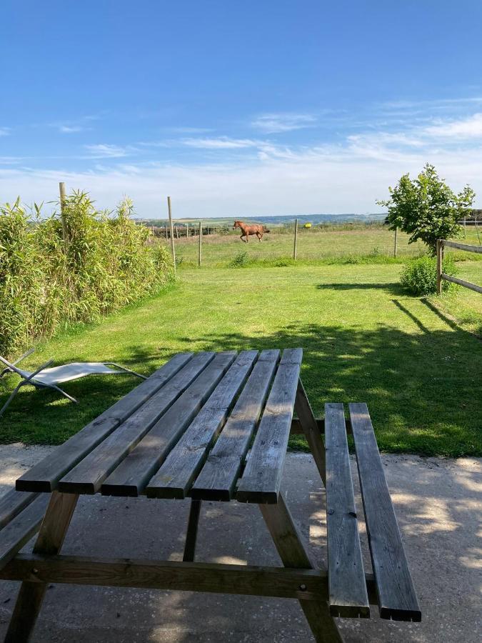 Le Clos De L'Angley Gites Et Ecurie Caffiers Dış mekan fotoğraf